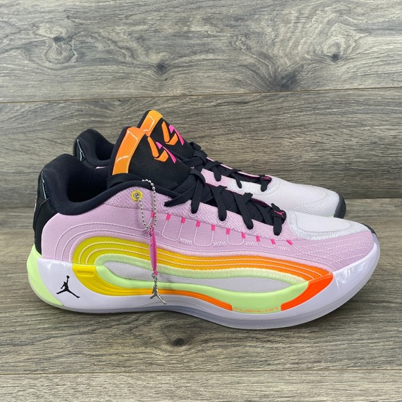 Jordan Air Zoom GT Cut 2 Mens Basketball Shoes Size 12 Pink Yellow  IB7903 600 - Picture 2 of 9